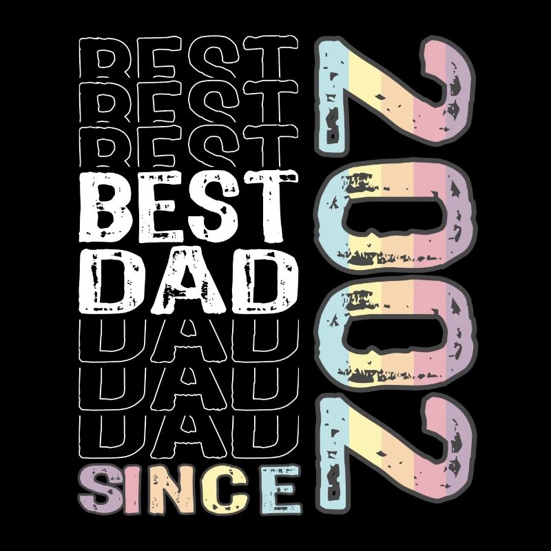 Bester Papa der Welt seit 2002 Vatertag
