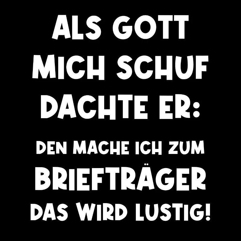 Briefträger Lustiger Postbote