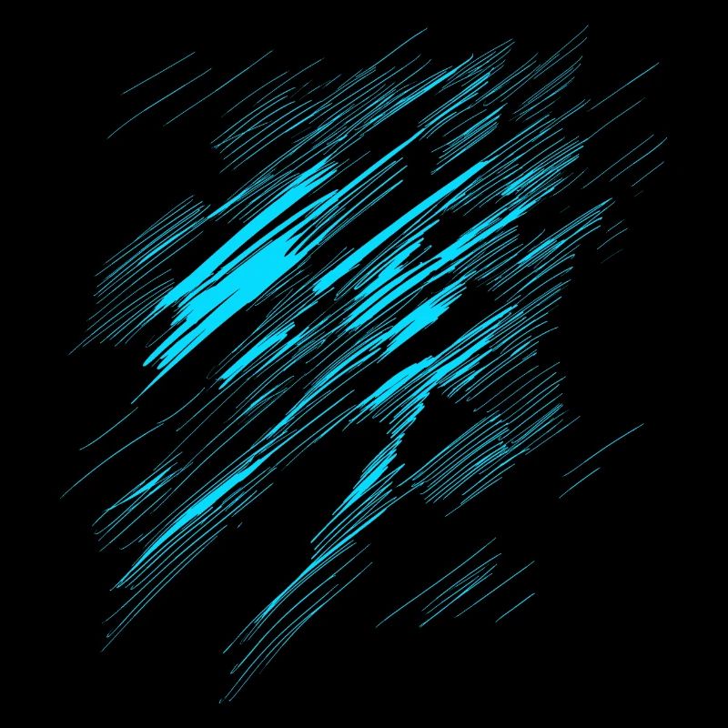 horror drawing - abstract