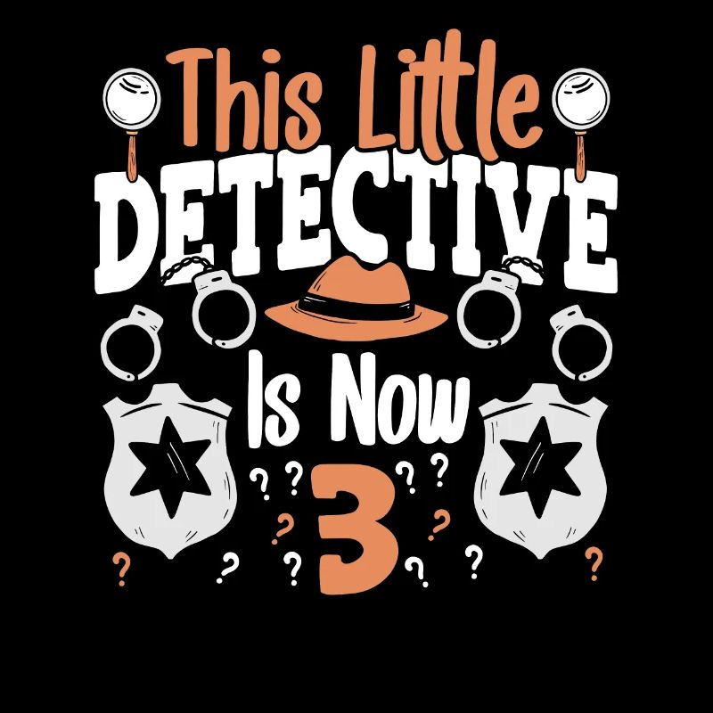 Ce petit détective a maintenant 3 ans, 3 ans