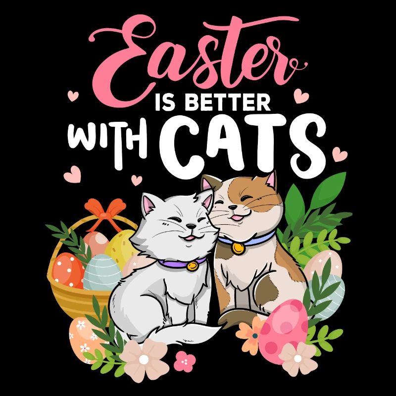 Easter is better with cats Easter season holidays