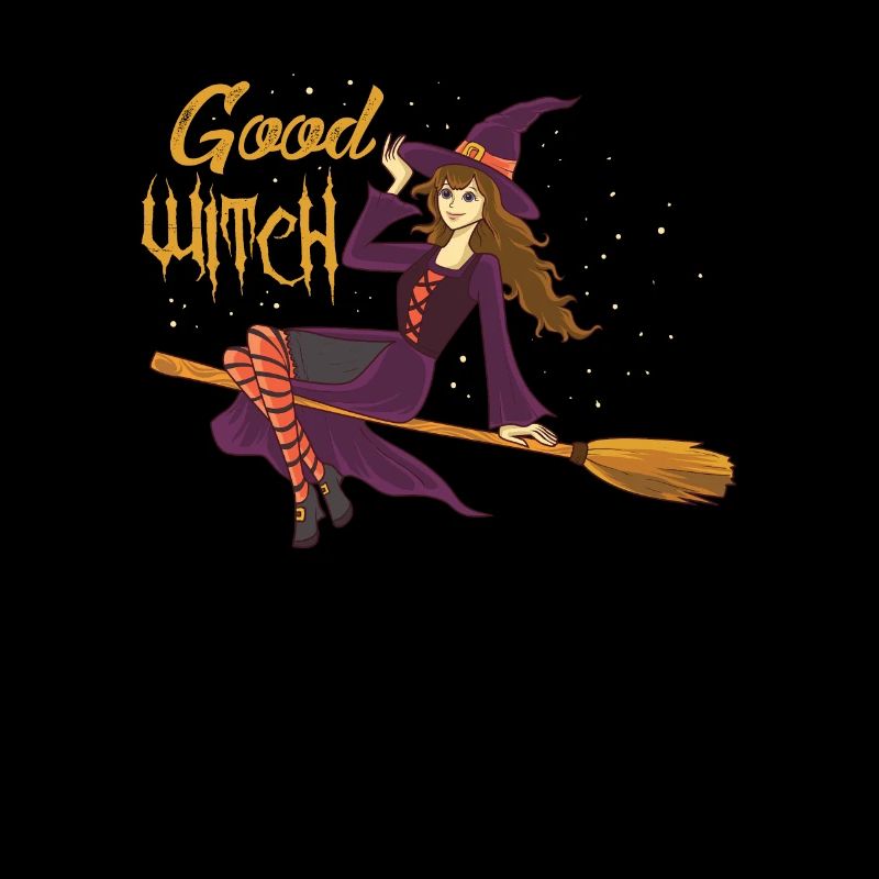 Halloween witch gift star broomstick magic