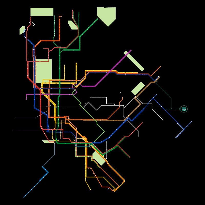 Métro métro plan New York