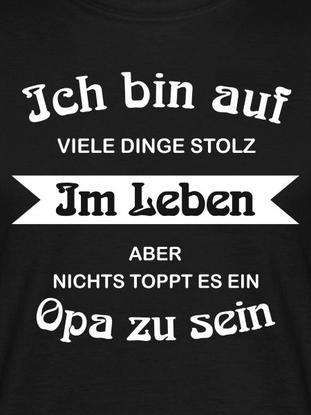 Opa sein
