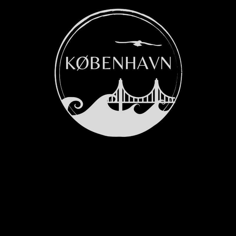 KØBENHAVN Nordic Seagull Basic Logo