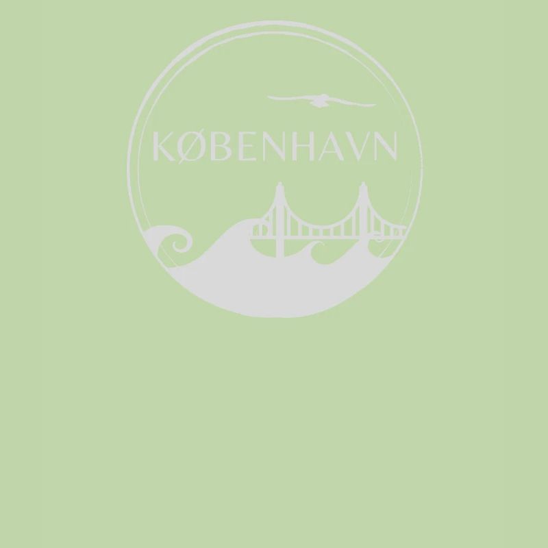 KØBENHAVN Nordic Seagull Basic Logo