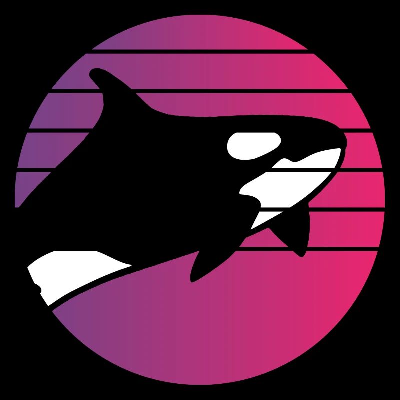 Orca Retro Style Vintage