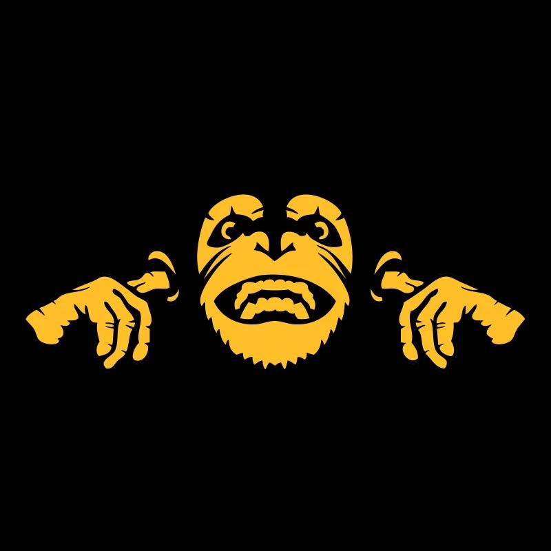 singe monkey chimpanze oreille doigt