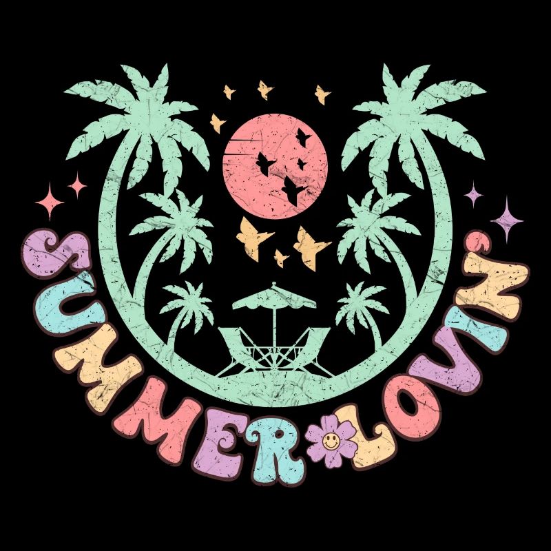 Summer Lovin' - Design rétro