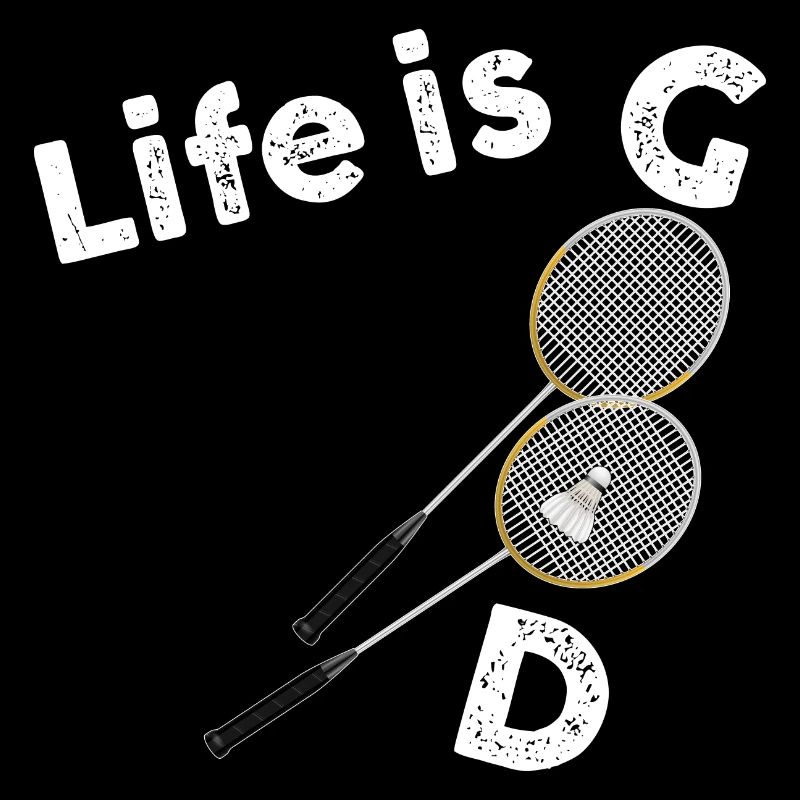 Badminton Citation Das Leben ist gut