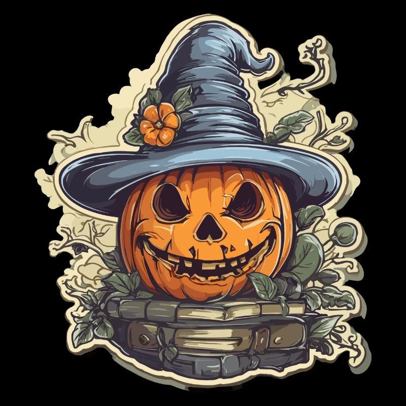 Citrouille amicale d’Halloween