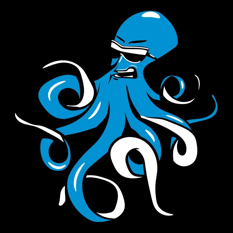 Squid oktopus evil dangerous sunglasses