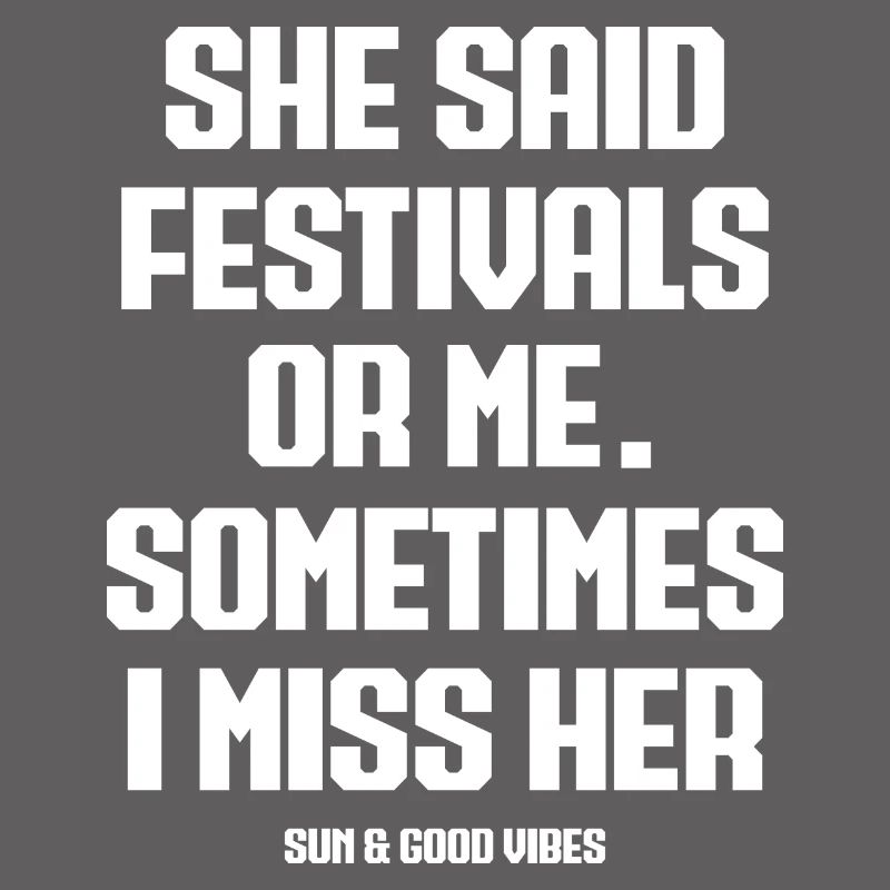 Festivals oder ich - manchmal vermisse ich sie