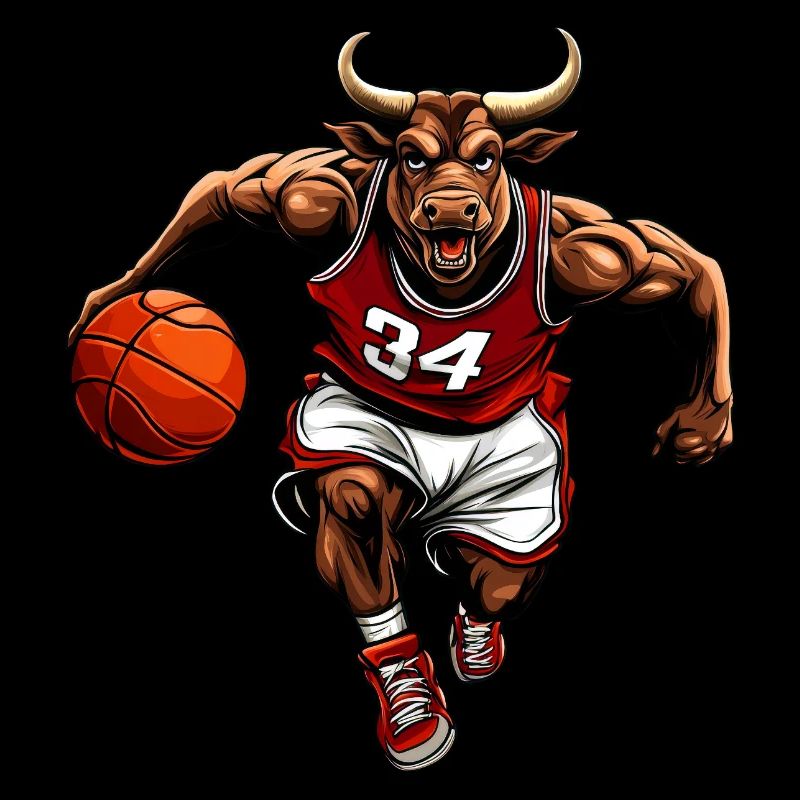 Taureau de basket-ball