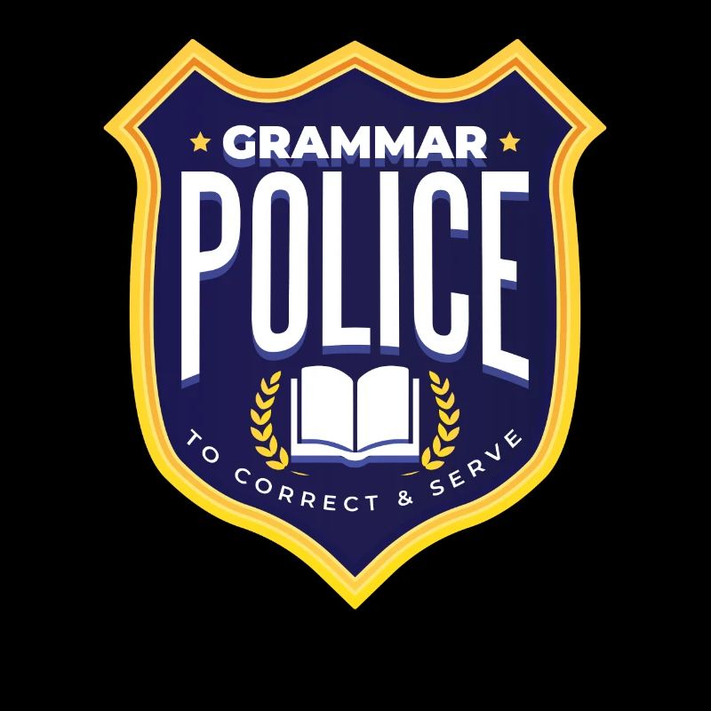 Grammatikpolizeikost�m Halloween Grammatikpolizei