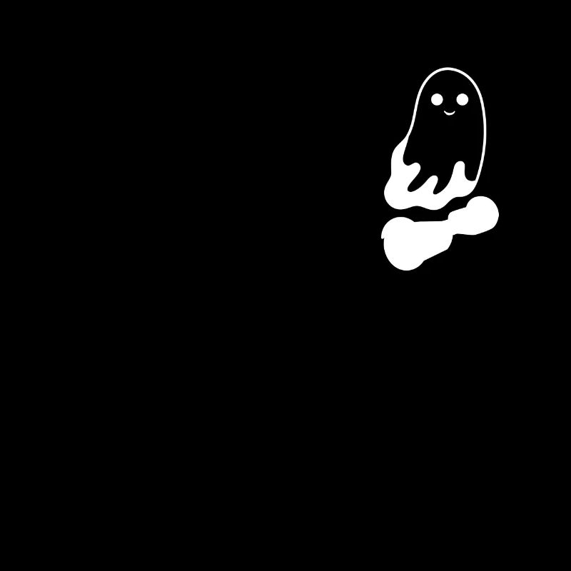 Ghost Hoverboard Funny Halloween Hoverboard Ghost