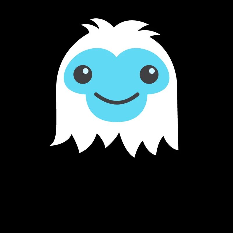 Happy abscheuliche Schneemann Emoticon