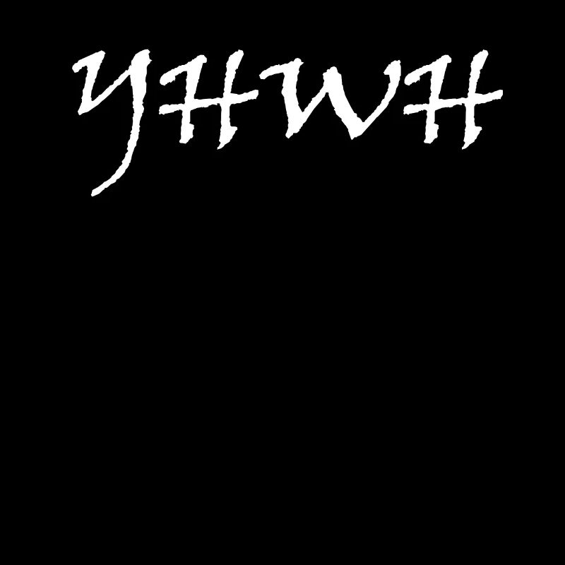 Yahweh Foi chrétienne Croyant Hébreu YHW