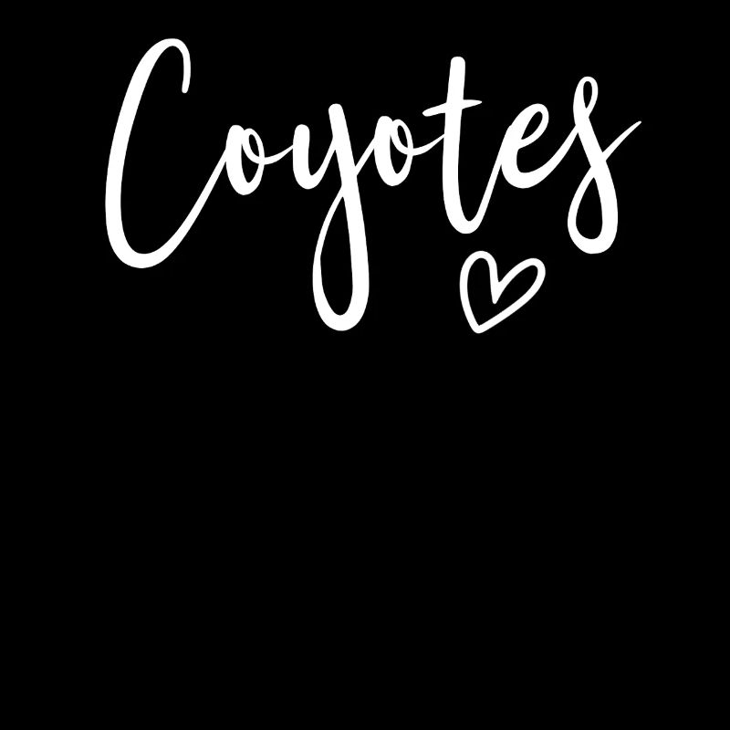 Coyotes High School Maskottchen Sportmannschaft Co