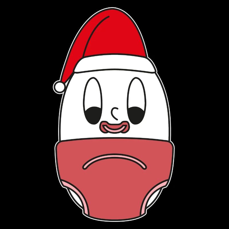Christmas baby egg