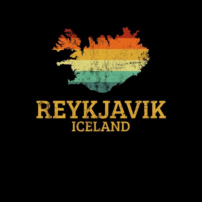 Reykjavik Iceland map, Reykjavik