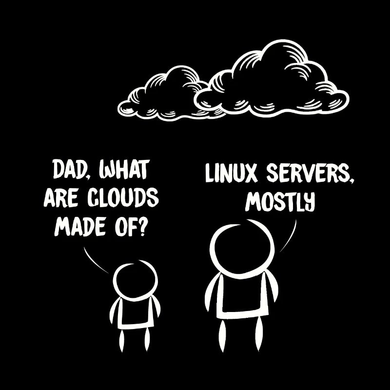 Computer IT Joke Funny Programmer Geek Linux
