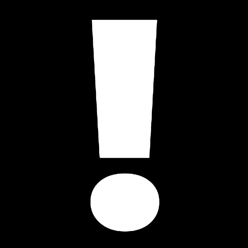 Exclamation mark!