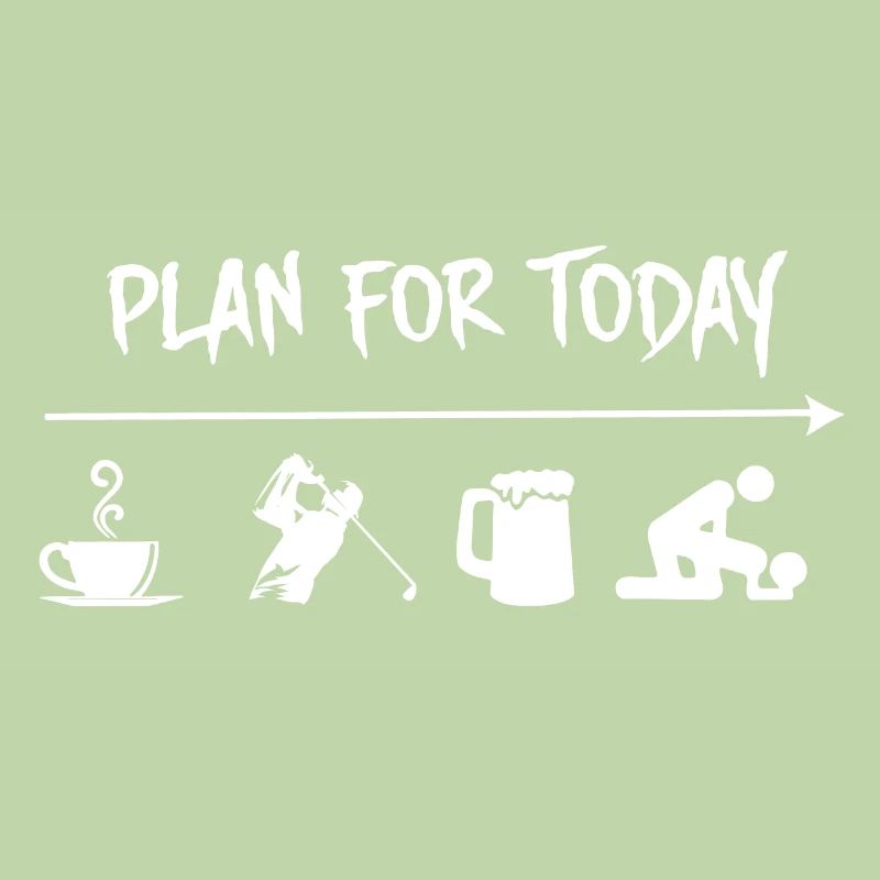 Plan for today golf