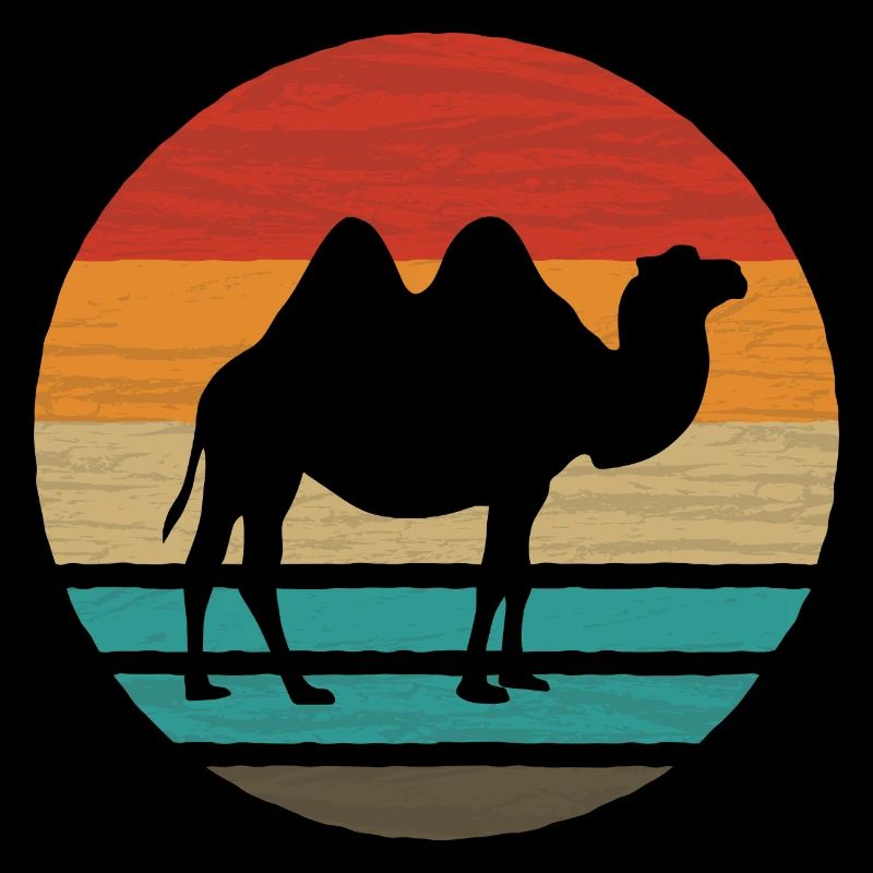 Kamel Retro Style Vintage
