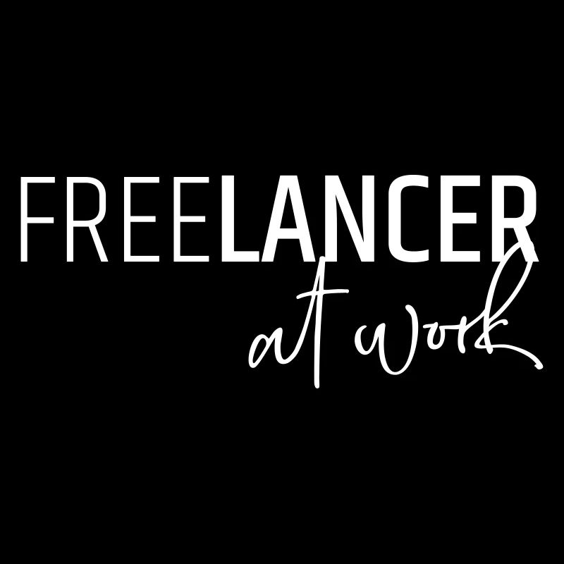 Freelancer at work