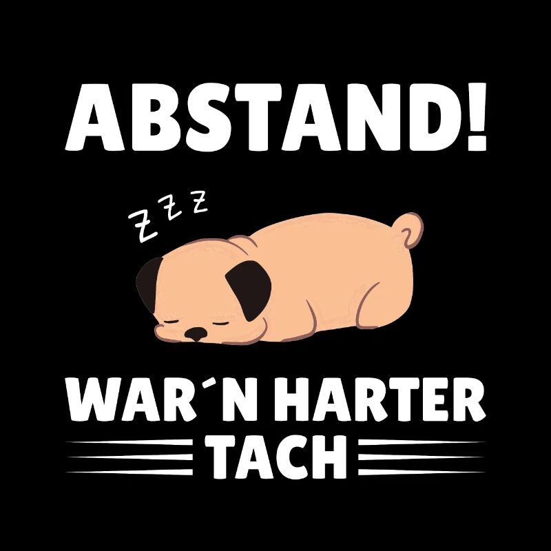 Abstand War`n harter Tach Feierabend chillen Hund