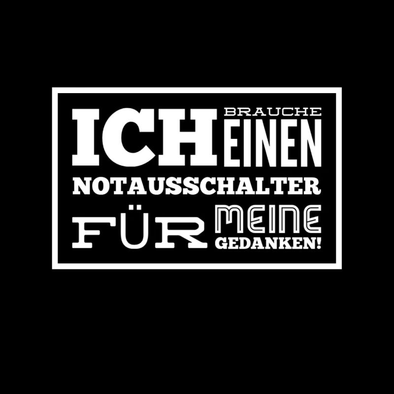 Gedanken ausschalten