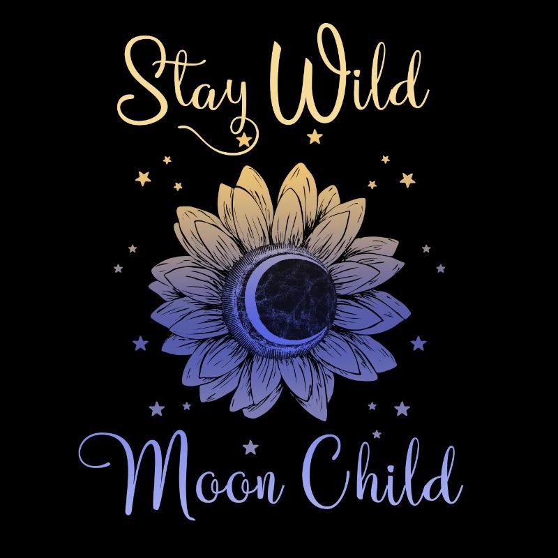 Stay Wild Moon Child Boho Graphics