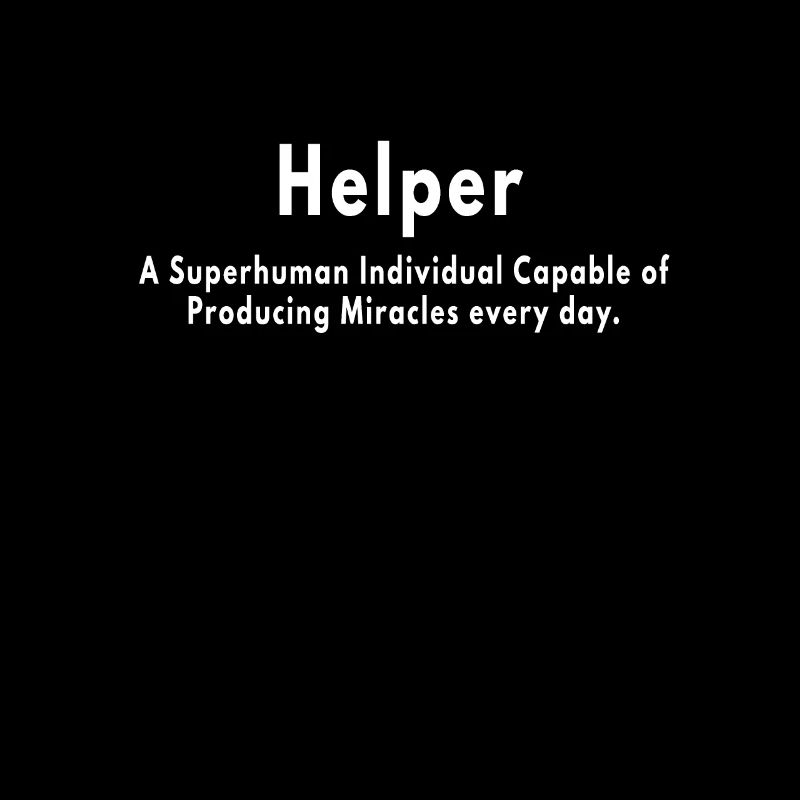 helper superhuman individual