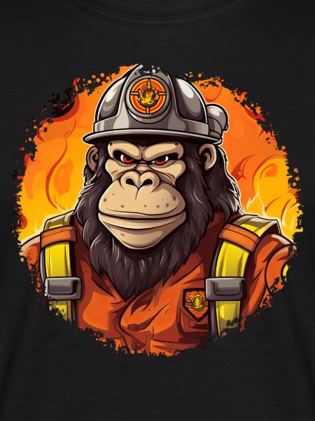 Monkey Firefighter / Firefighter Monkey
