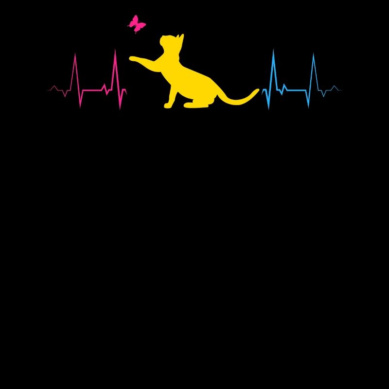 Pansexual Cat with Butterfly Pride