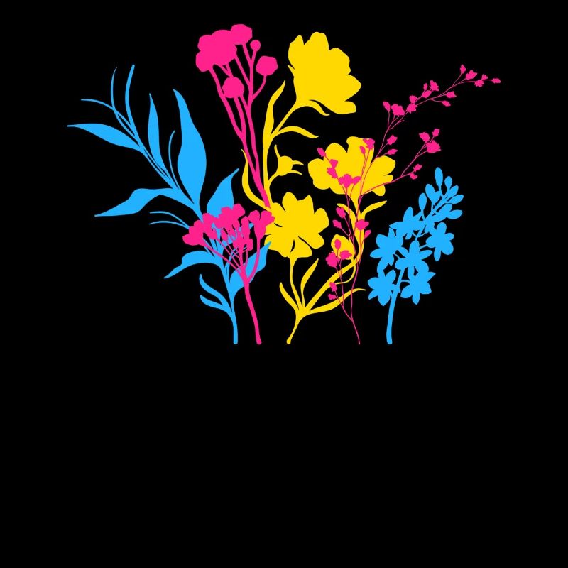 Pansexual Pride Wildblumen