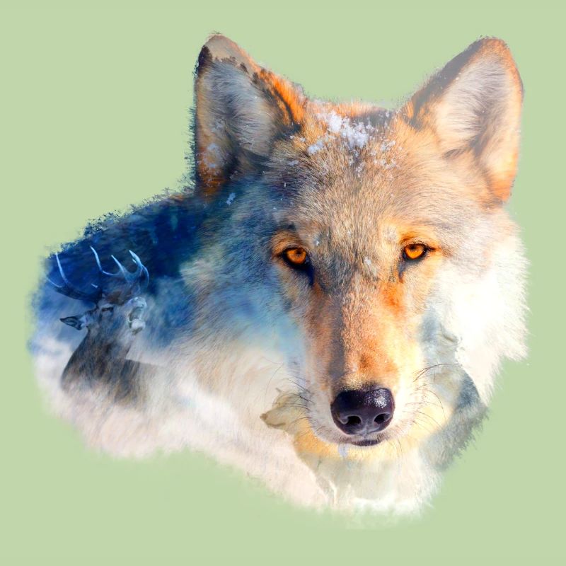 Wolf wolves climate environment forest gift