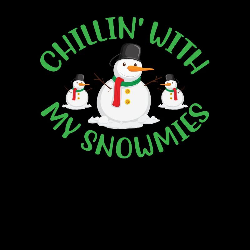 Chillin' mit meinen Snowmies Norweger Muster