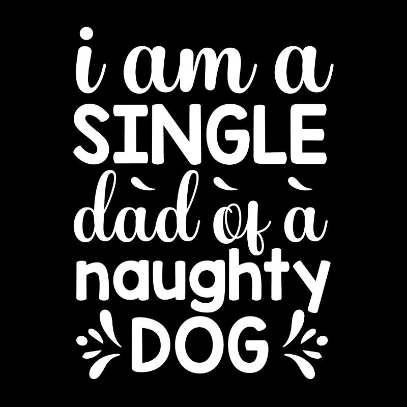 Papa de chien monoparental