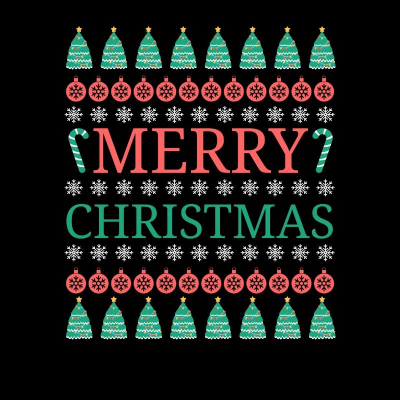 Ugly Merry Christmas Norwegian Pattern