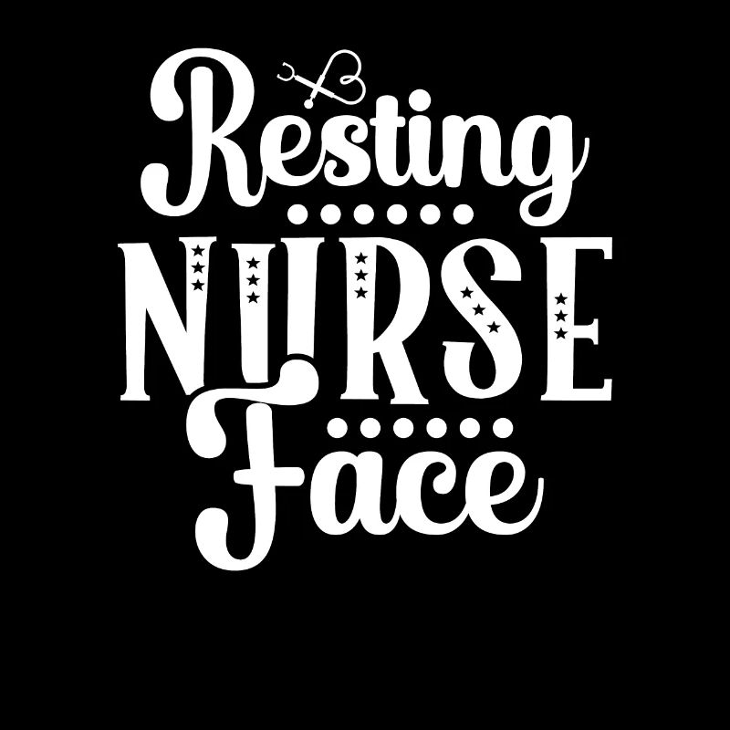 Resting nurse face