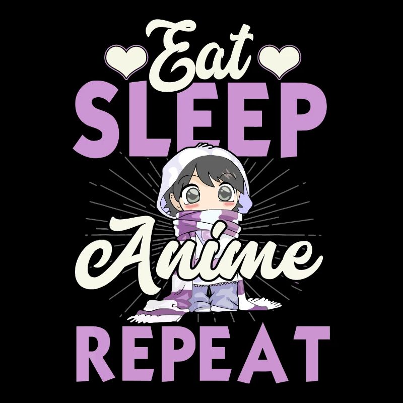 Manger dormir Anime Répéter Japanese Manga Lover Cospla