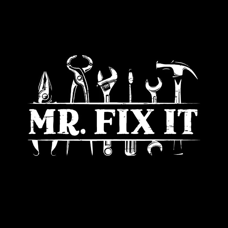 Mens Mr. Fix It pour un artisan bricoleur