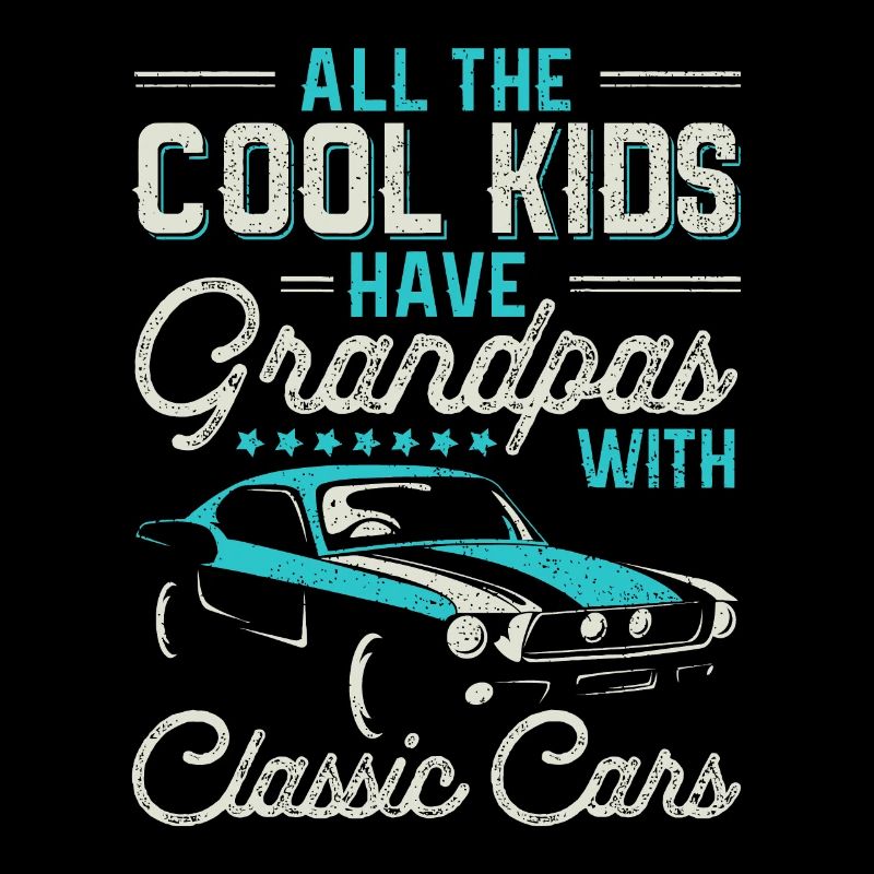 Opas mit Oldtimern Oldtimer Guy Gra