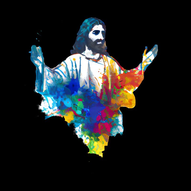 Jésus coloré