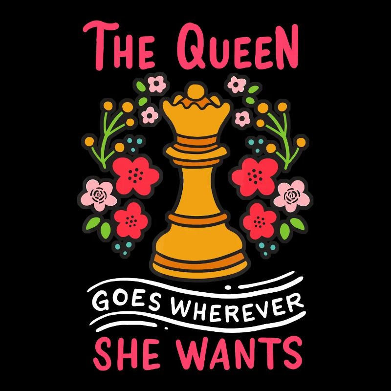 Chess Chessmen Chessboxing Queen Chess Player Gift