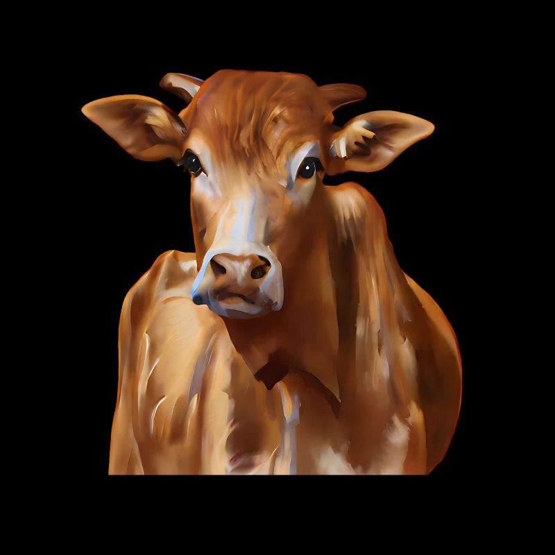Vache suisse brune