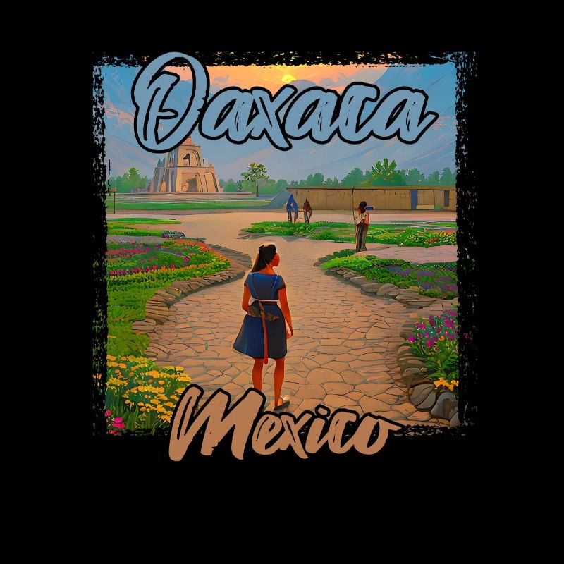 Coucher de soleil à Oaxaca, Mexique