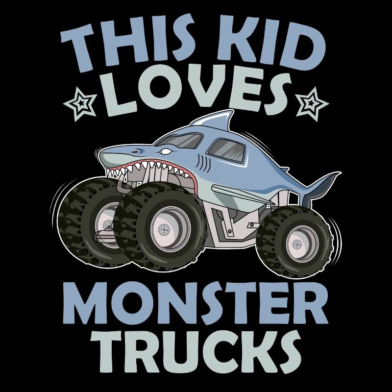 Dieses Kind Liebt Monstertrucks
